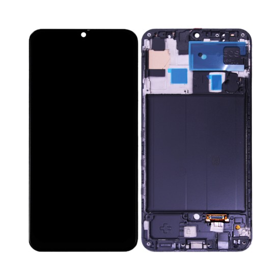 Touch+Display+Frame Samsung Galaxy A30/A305 Black Touch+Display+Frame Samsung Galaxy A30/A305 Black